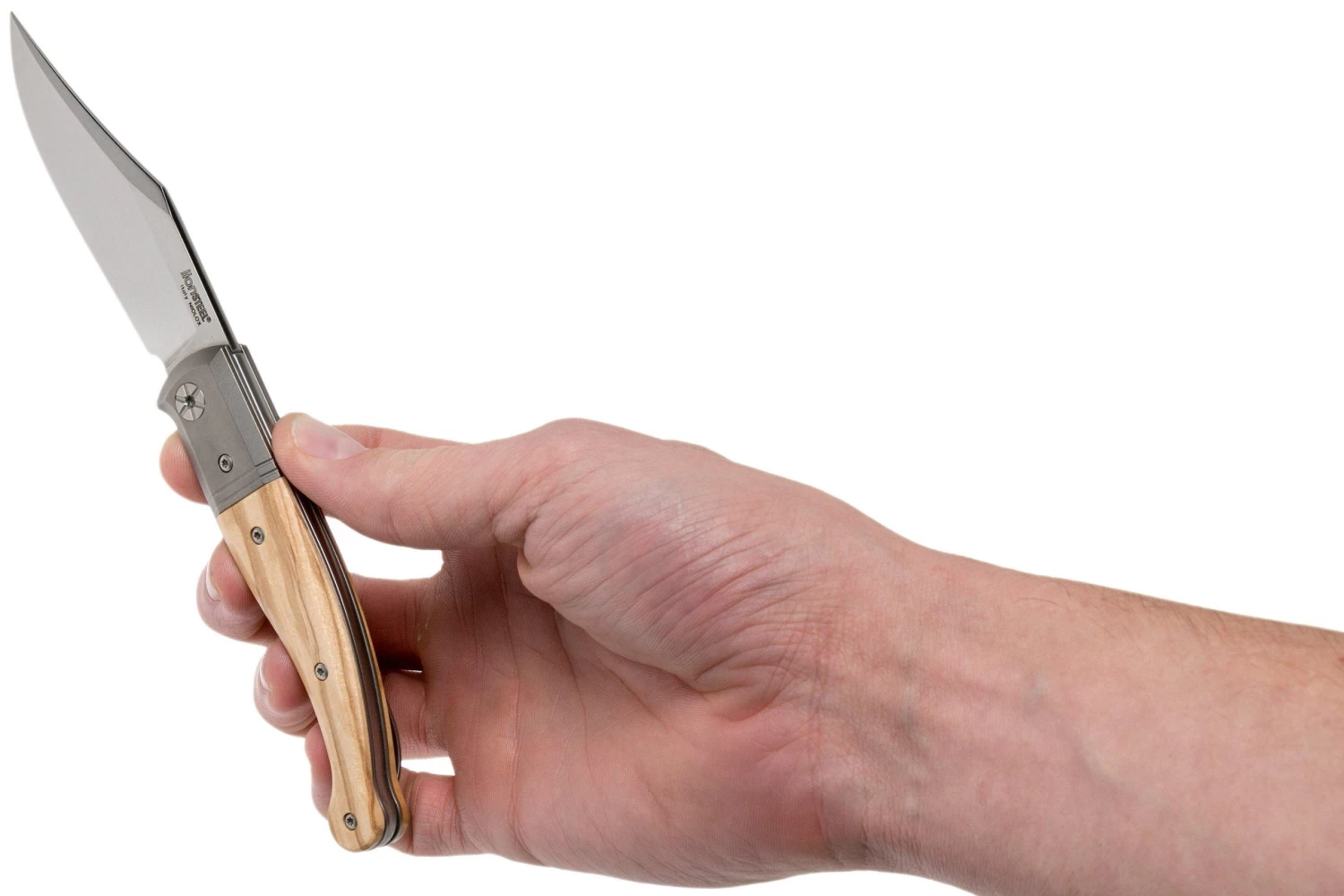 LionSteel Gitano Madera De Olivo GT01 UL Navaja, Gudy De Poppel Design - Imagen 8