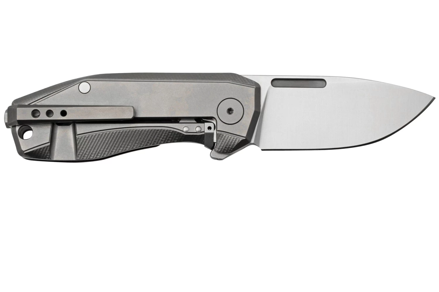 LionSteel Nano NA01-CF Frame Lock, Magnacut, Carbon Fiber, Navaja - Imagen 2