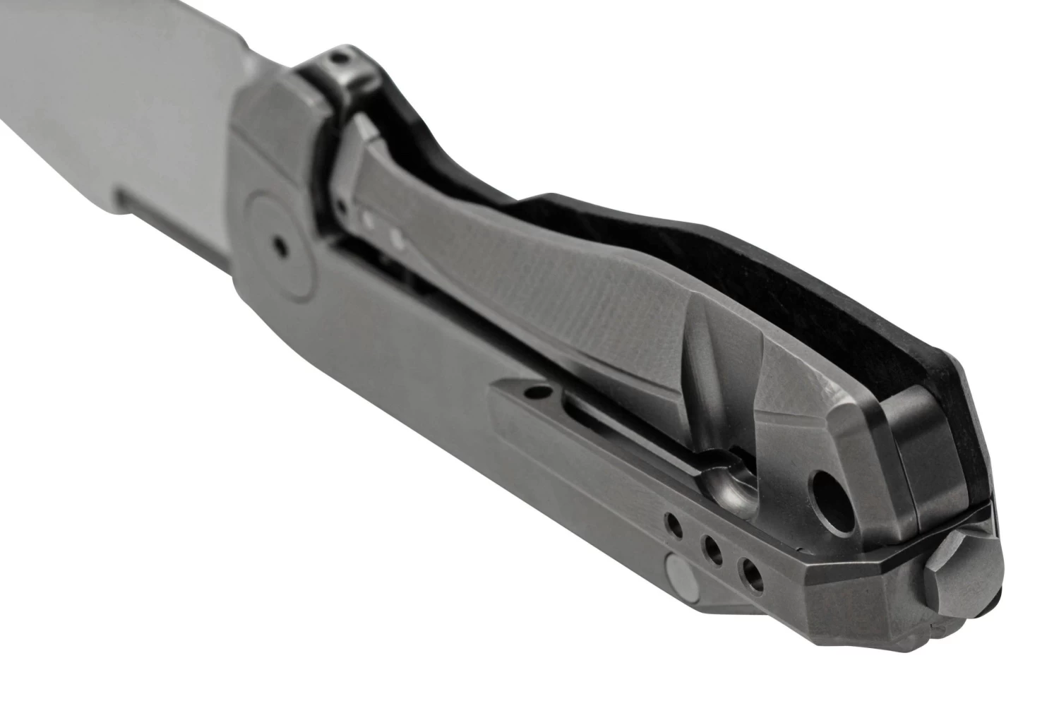 LionSteel Nano NA01-CF Frame Lock, Magnacut, Carbon Fiber, Navaja - Imagen 4