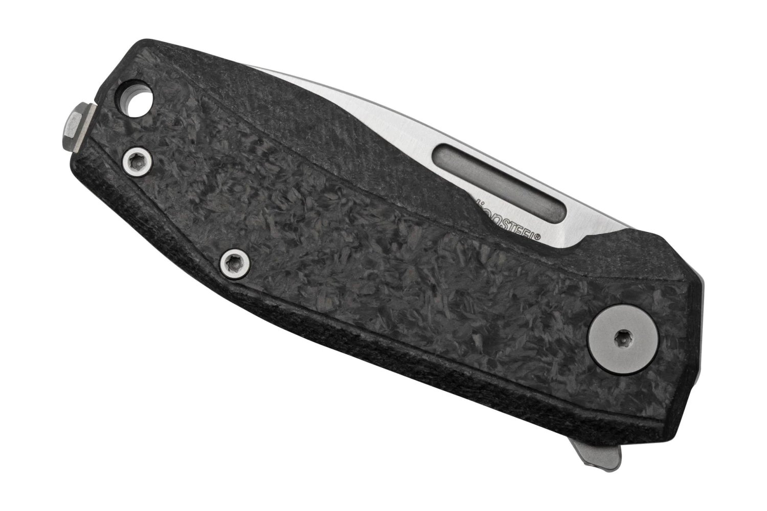 LionSteel Nano NA01-CF Frame Lock, Magnacut, Carbon Fiber, Navaja - Imagen 6