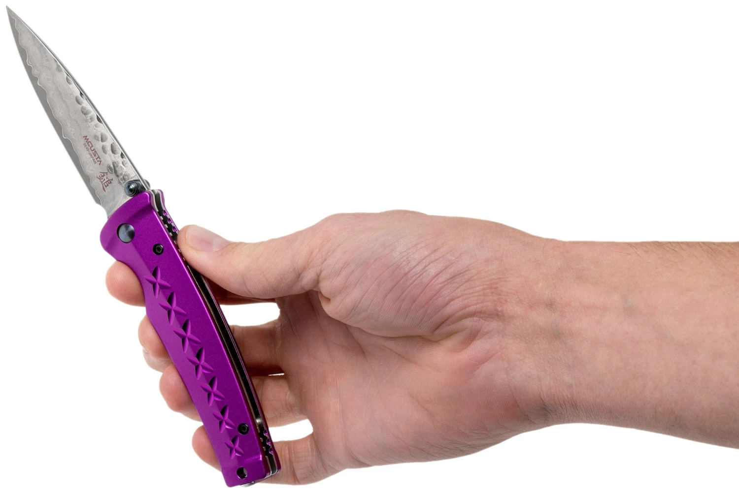 Mcusta MC-0162D Fusion, Morado, Cuchillo De Caballero - Imagen 8