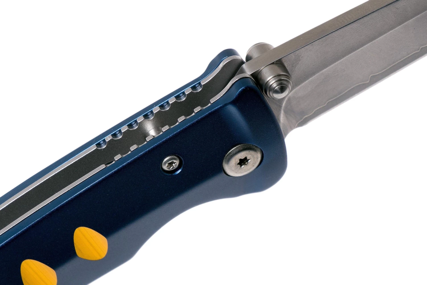 Mcusta MC-42C Katana, Azul / Dorado, Cuchillo De Caballero - Imagen 6