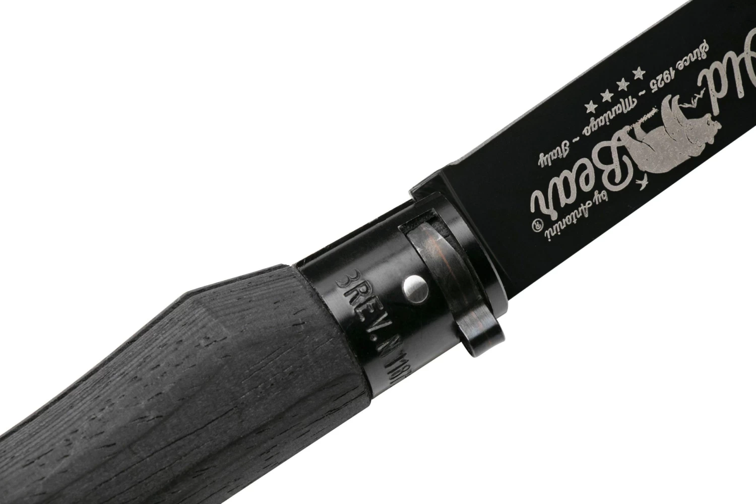 Old Bear Classical Total Black XL 9303-23-MNN Navaja - Imagen 6