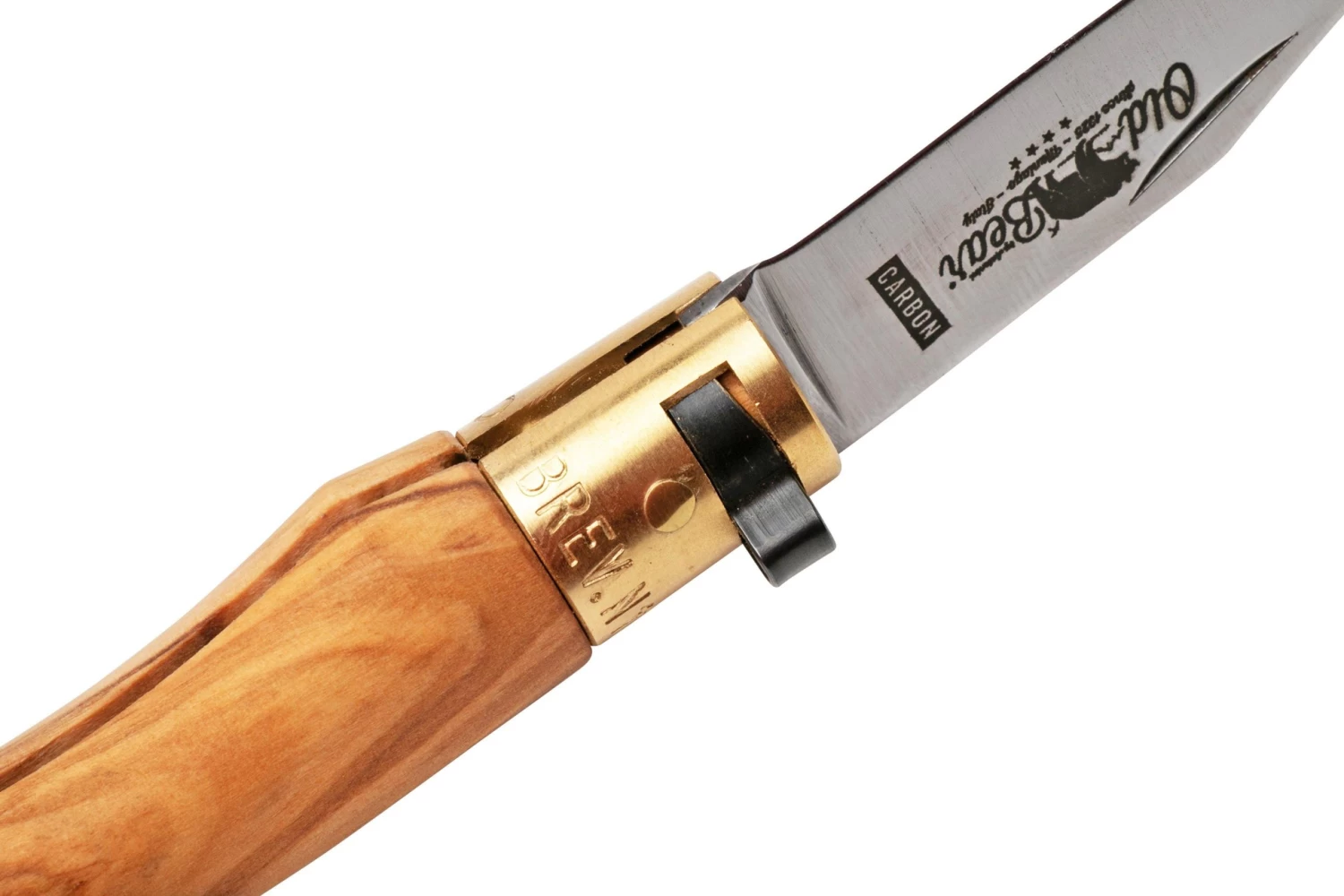 Old Bear Classical Olive Carbon XS, 9306-15-LU Navaja - Imagen 6