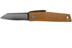 Ohta FK5 Higonokami-navaja, Natural Canvas Micarta