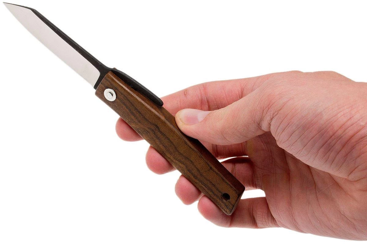 Ohta FK7 Higonokami-Navaja, Madera De Nogal - Imagen 7