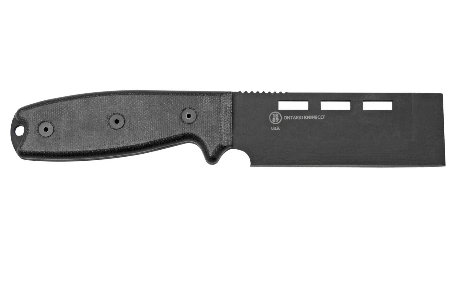 Ontario RAT-3 Gobar 8660, Cuchillo De Supervivencia - Imagen 2