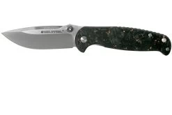 Real Steel Blue Sheep H6 Shredded Copper Carbon Fibre, Knivesandtools Exclusive 7778 Navaja