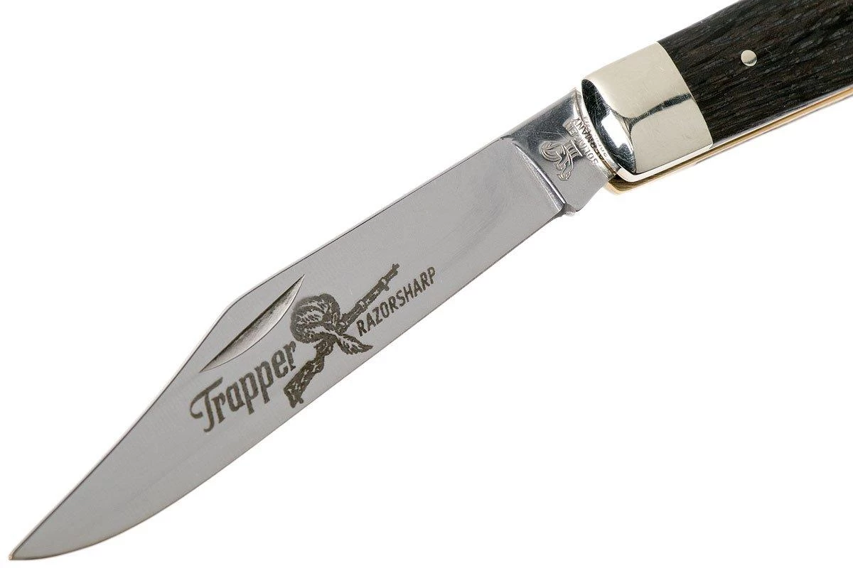 Robert Klaas US Trapper 95mm Bog Oak 412-1-276-TRS Navaja - Imagen 3