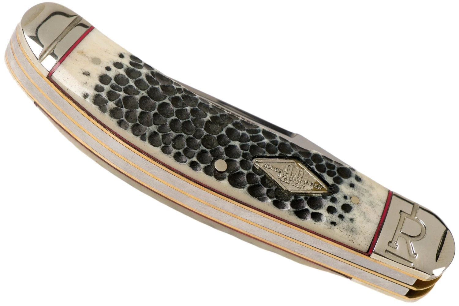 Rough Ryder Buckshot Bone Sowbelly Trapper RR1906 Navaja - Imagen 4