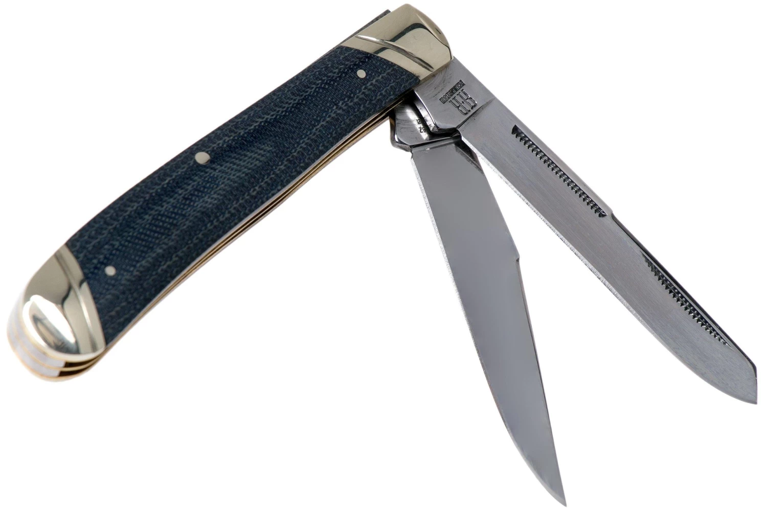 Rough Ryder Trapper Denim RR2182 Carbon Navaja Slipjoint - Imagen 2