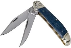 Rough Ryder Copperhead Denim RR2188 Carbon Navaja Slipjoint