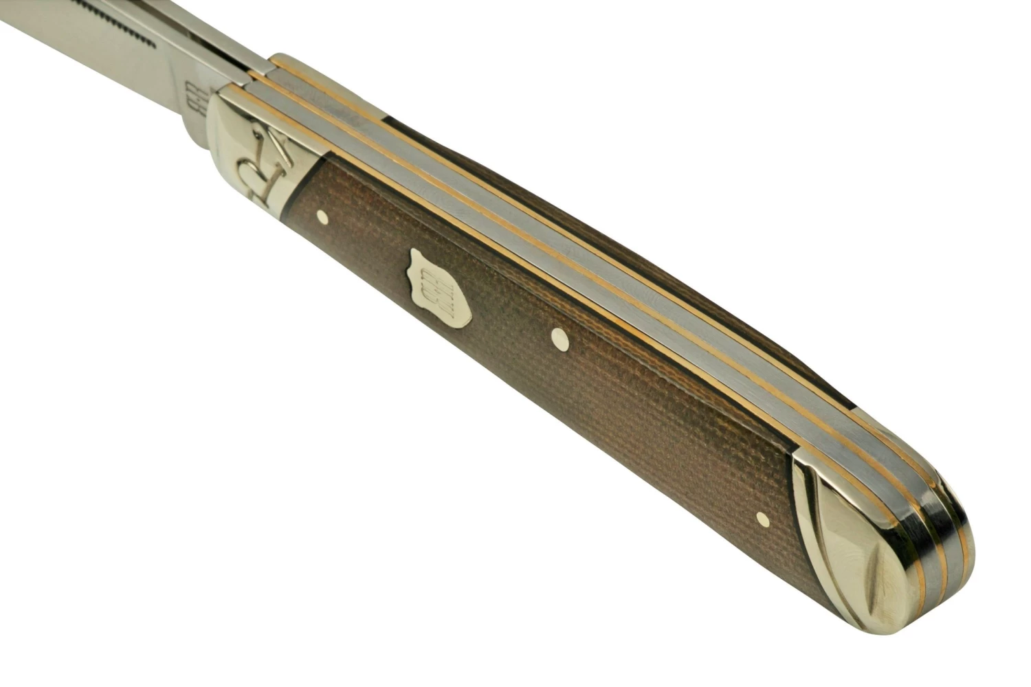 Rough Ryder Brown Burlap Trapper RR2330, Navaja - Imagen 4