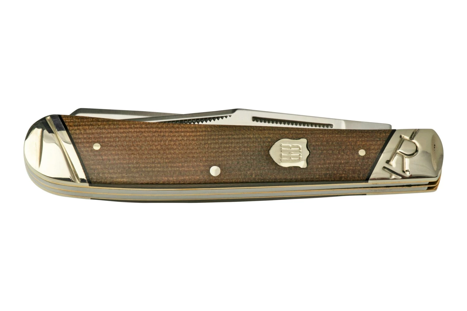 Rough Ryder Brown Burlap Trapper RR2330, Navaja - Imagen 5