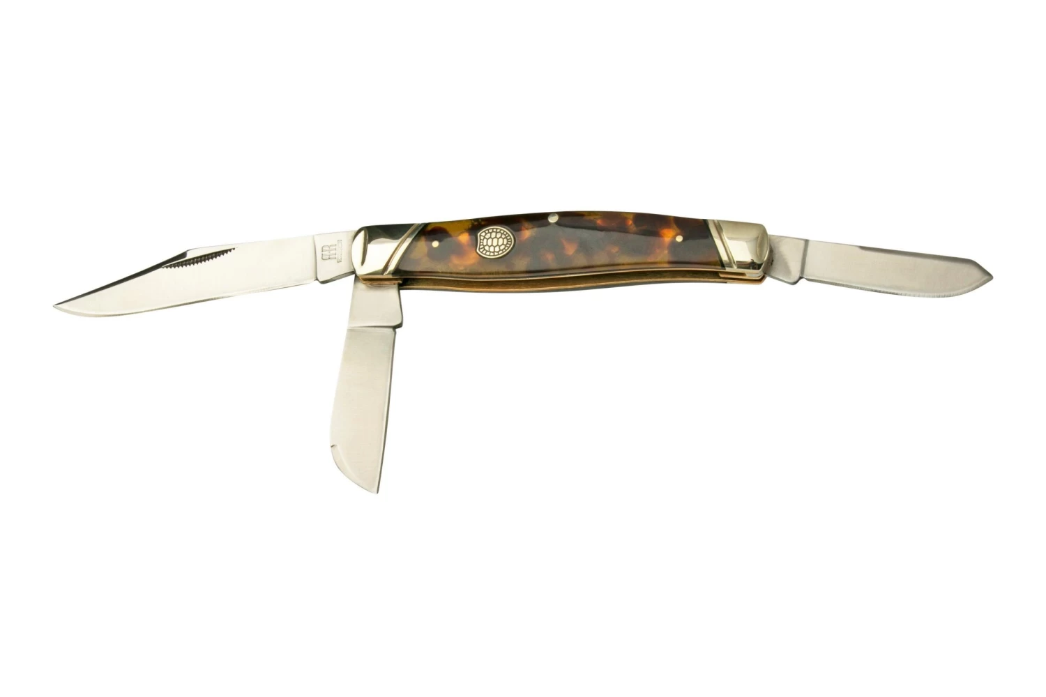 Rough Ryder Imitation Tortoise Stockman, RR2439 Navaja