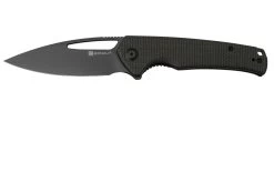 SENCUT Mims S21013-3 Dark Green Micarta Black Stonewashed, Navaja