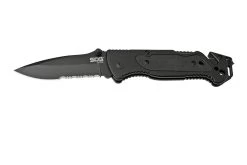 SOG Escape, Black FF25-CP Navaja