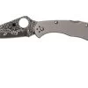 Spyderco C11TIPD Delica 4 Titanium Damascus Navaja