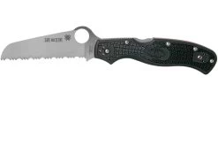 Spyderco Rescue 3 Thin Red Line C14FSBKRD3 Cuchillo De Rescate De Sierra