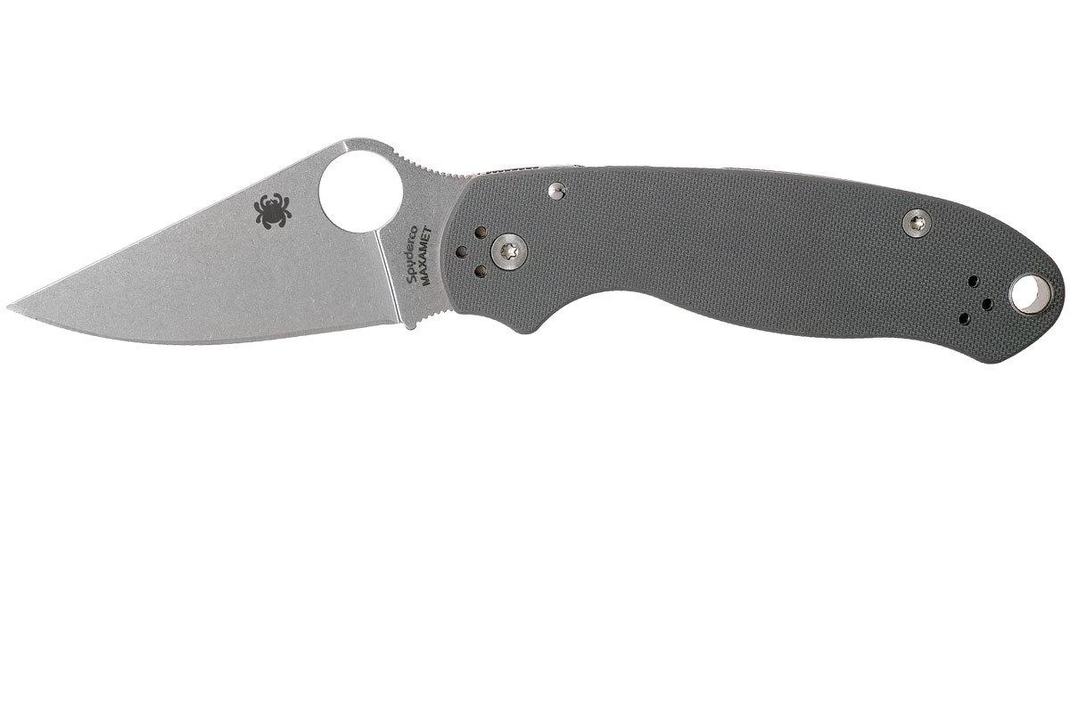 Spyderco Para 3 Maxacon C223GPDGY Dark Gray Navaja