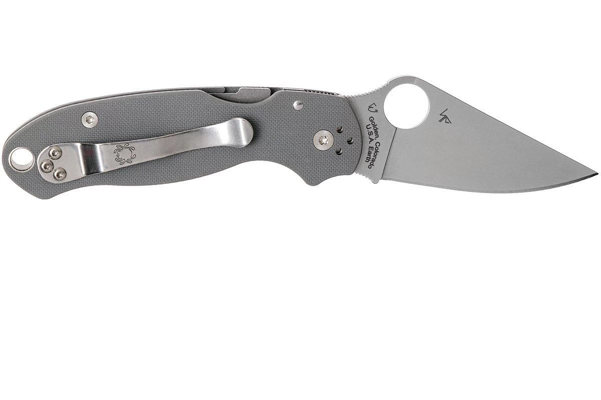 Spyderco Para 3 Maxacon C223GPDGY Dark Gray Navaja - Imagen 2