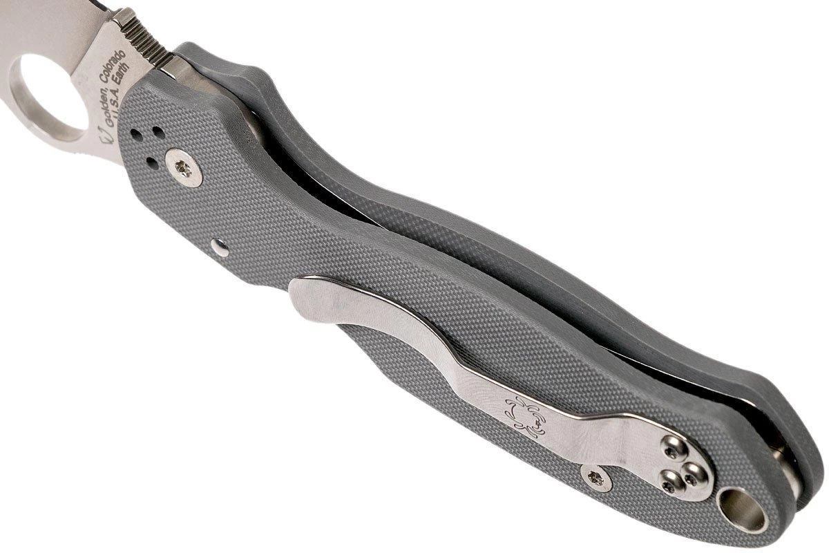 Spyderco Para 3 Maxacon C223GPDGY Dark Gray Navaja - Imagen 5