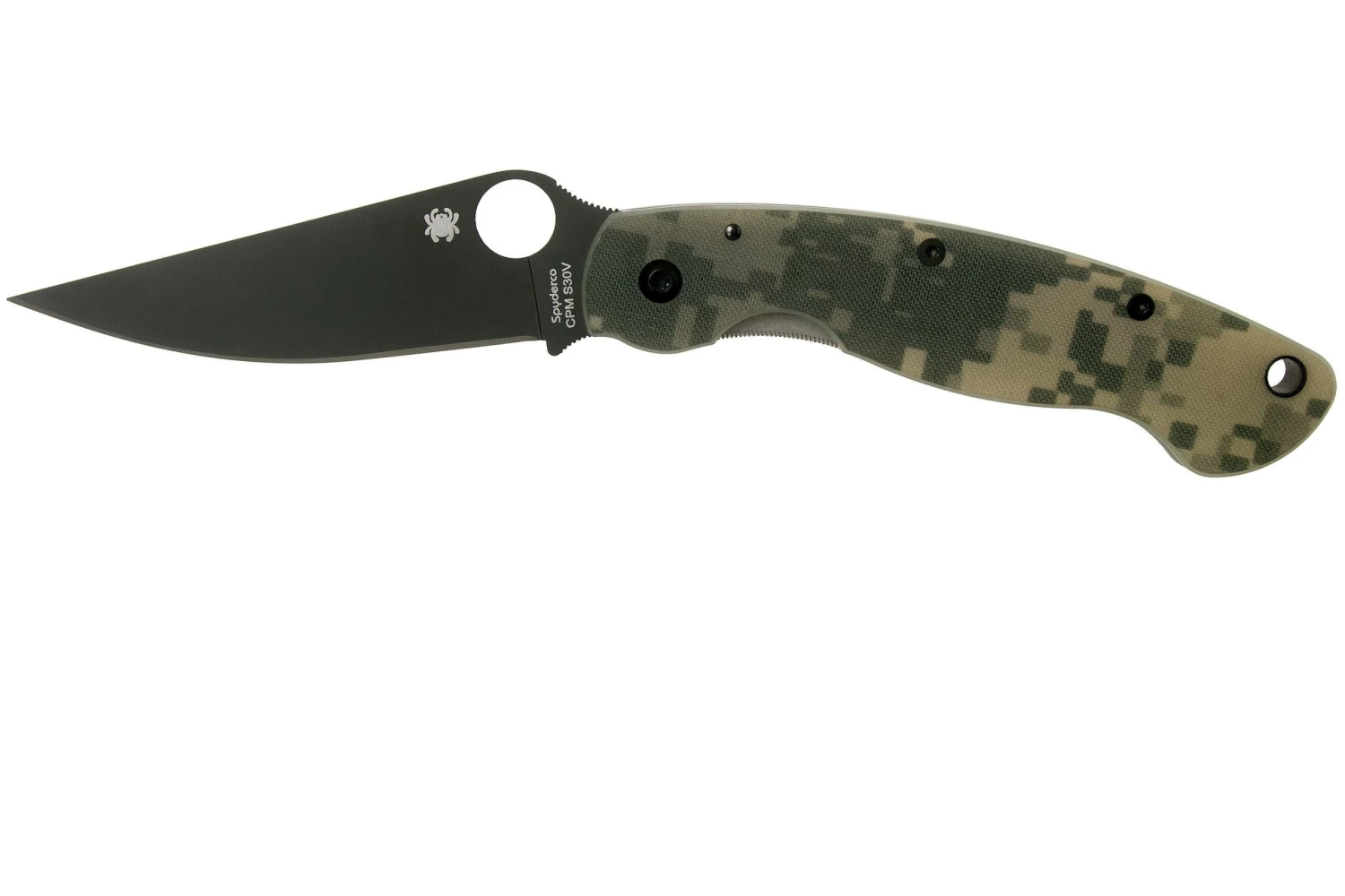 Spyderco Military PE Camo G-10, C36GPCMOBK