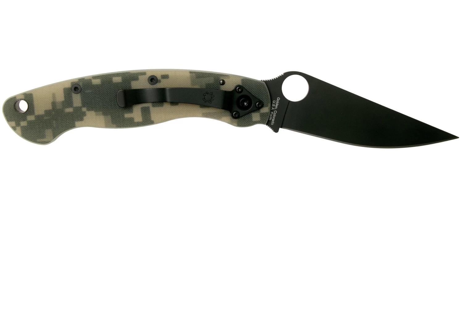 Spyderco Military PE Camo G-10, C36GPCMOBK - Imagen 2
