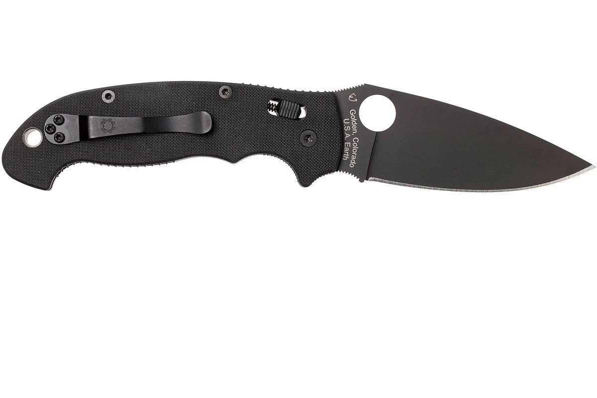 Spyderco Manix 2 XL Black C95GPBBK2 Navaja - Imagen 2
