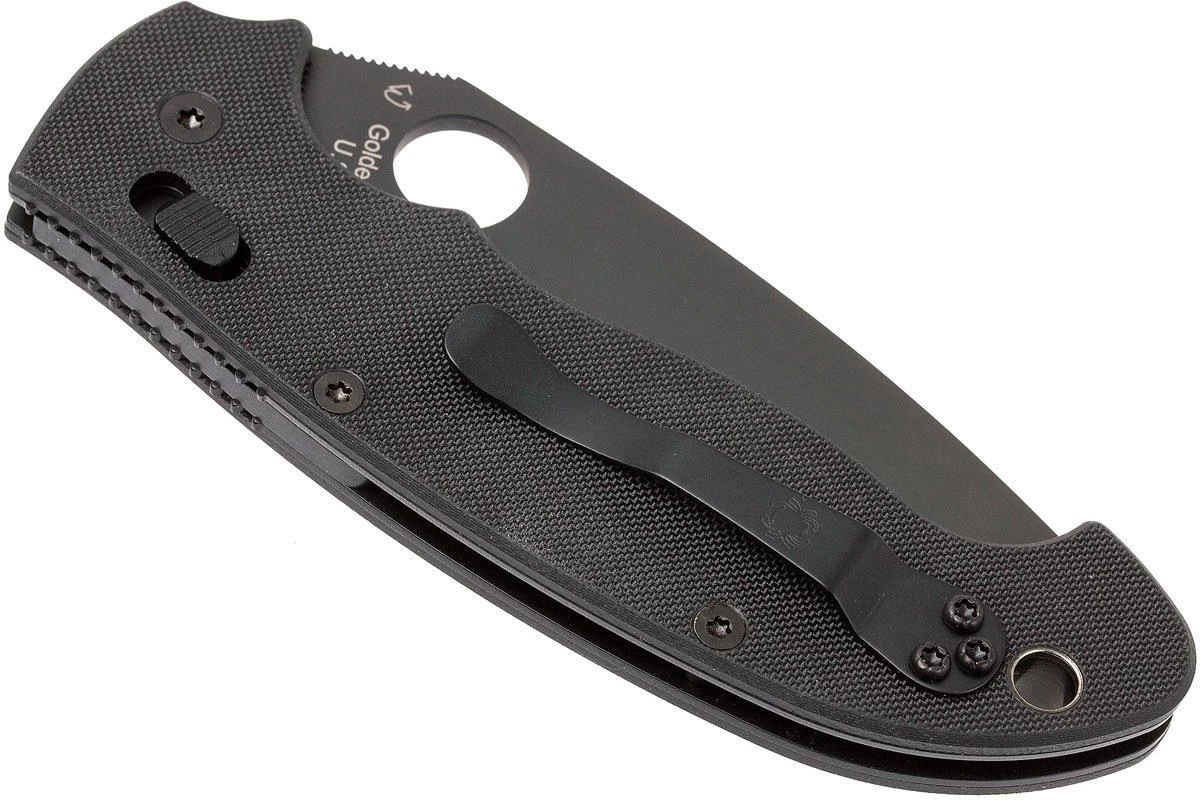 Spyderco Manix 2 XL Black C95GPBBK2 Navaja - Imagen 4
