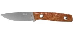 TRC Knives Classic Freedom, FFG, Brown Canvas Micarta Cuchillo De Exterior