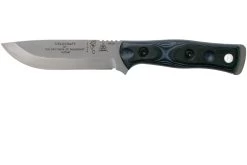 TOPS Knives B.O.B. Fieldcraft154CM Blue/Black Micarta BROS-154-BB Cuchillo Bushcraft