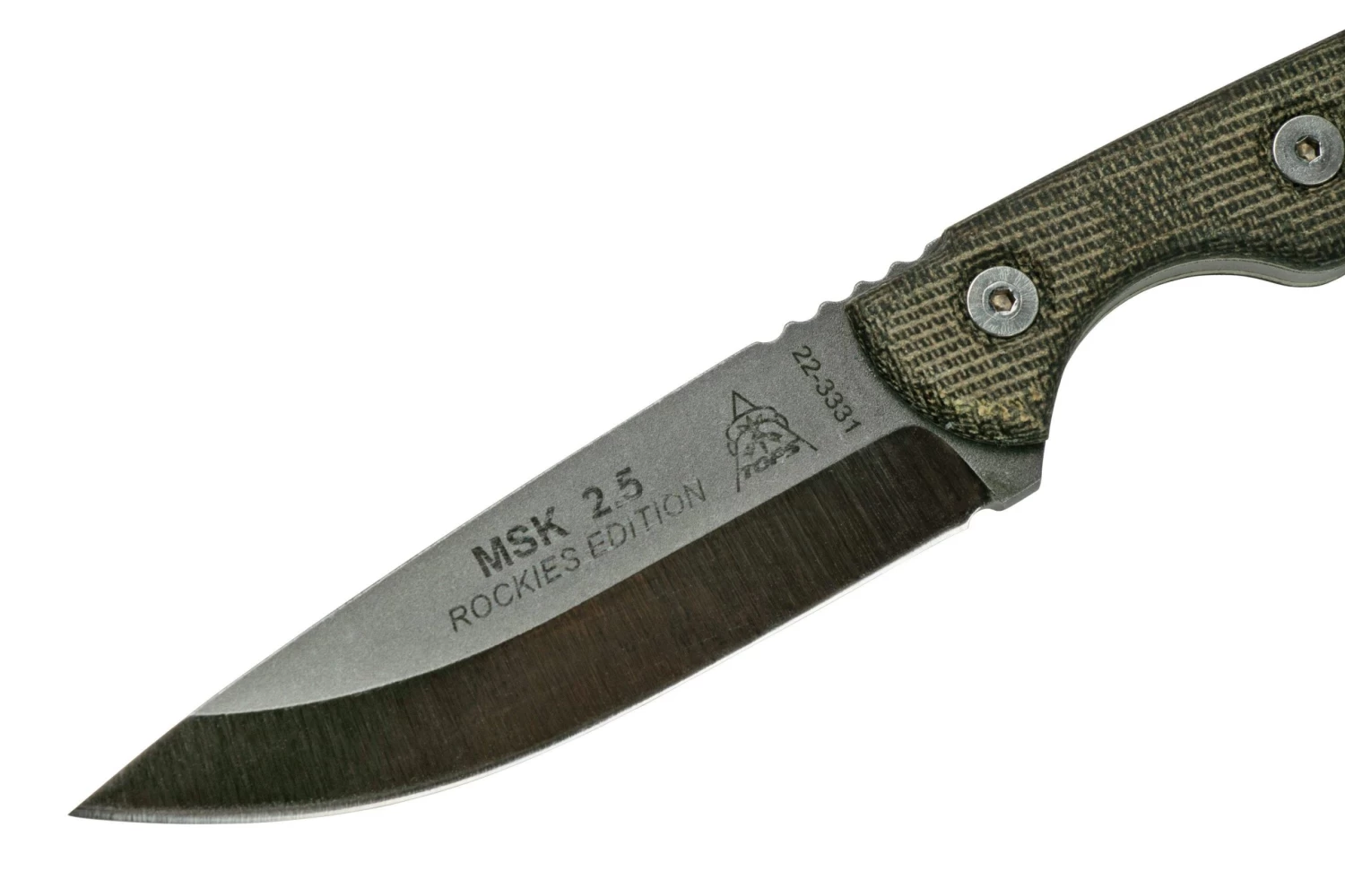 TOPS Knives Mini Scandi 2.5 Rockies Edition, MSK-TBF Cuchillo Fijo - Imagen 3