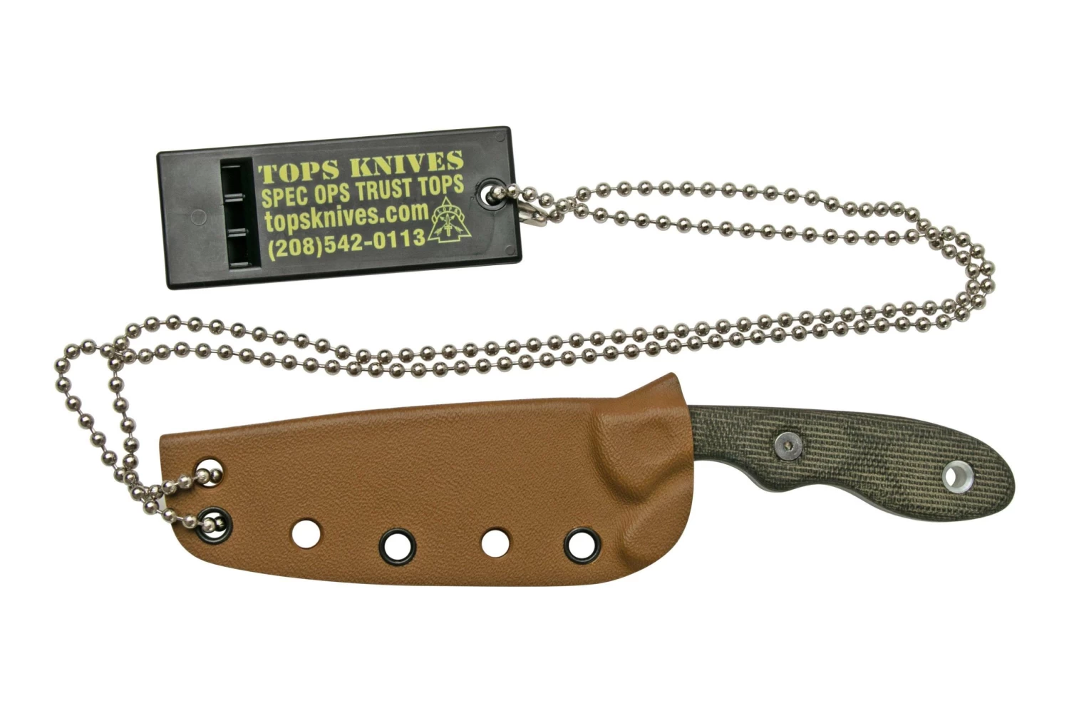 TOPS Knives Mini Scandi 2.5 Rockies Edition, MSK-TBF Cuchillo Fijo - Imagen 6