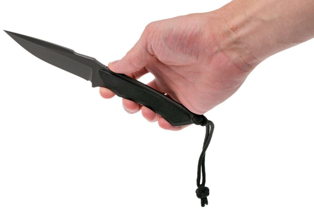 Spartan Blades Phrike, Black/Black, Black Kydex SB17BKBKKYBK - Imagen 6