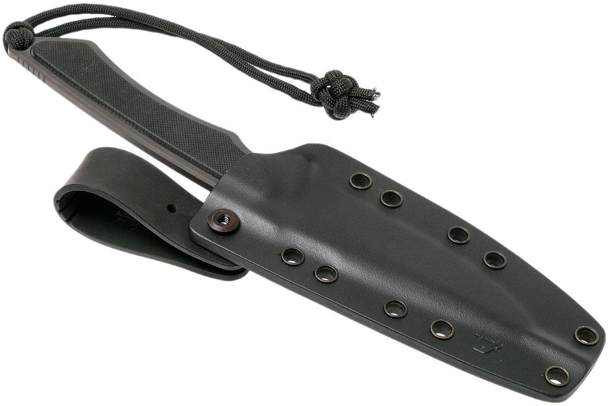 Spartan Blades Phrike, Black/Black, Black Kydex SB17BKBKKYBK - Imagen 8