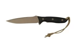 Spartan Blades Moros SB53DEBKNLBK Flat Dark Earth, Black Micarta, Funda Molle-Black, Cuchillo De Supervivencia