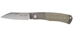 Viper Hug 2 V5994CG Green Canvas Micarta Navaja, Diseño Sacha Thiel