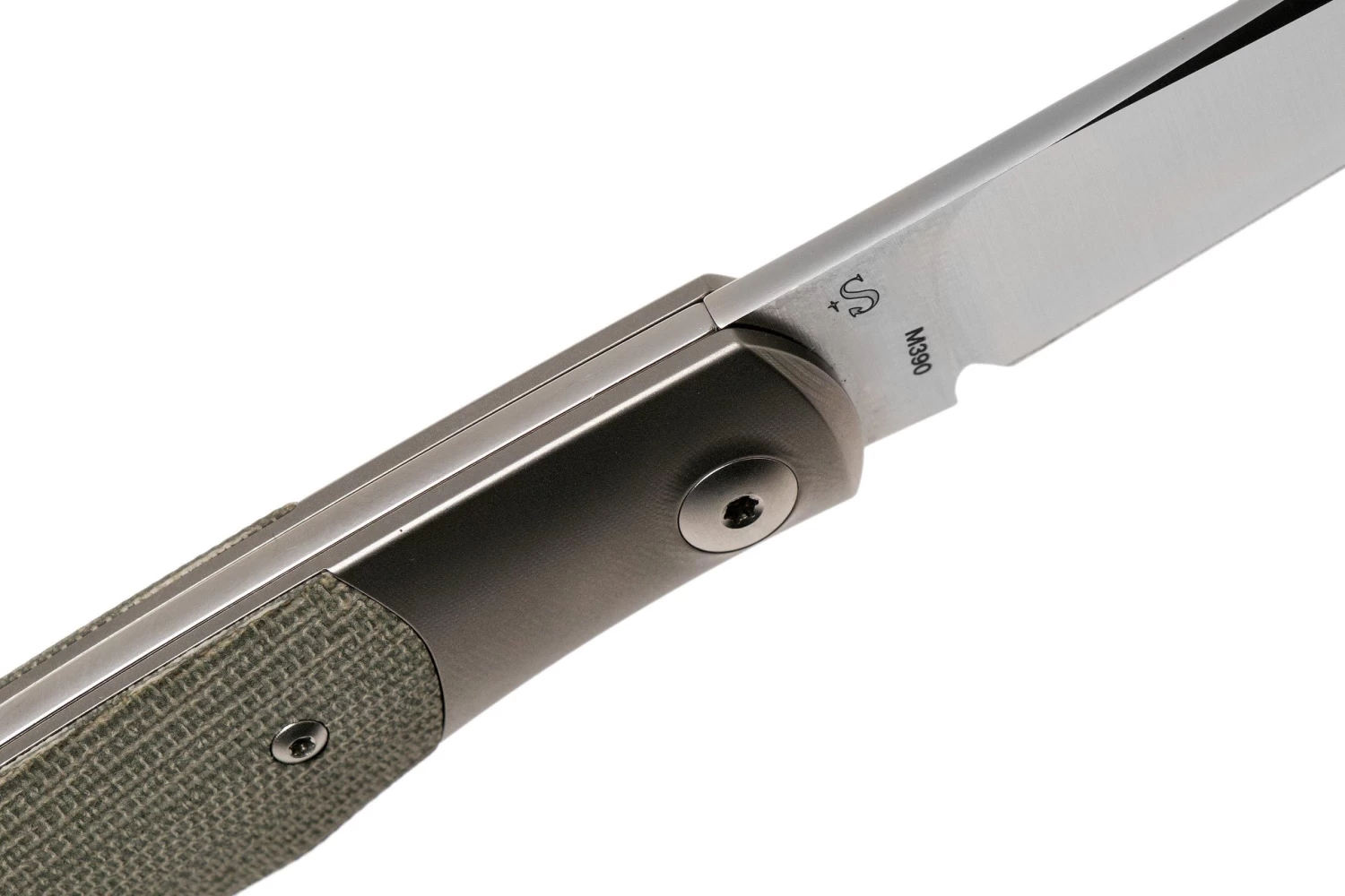 Viper Hug 2 V5994CG Green Canvas Micarta Navaja, Diseño Sacha Thiel - Imagen 6