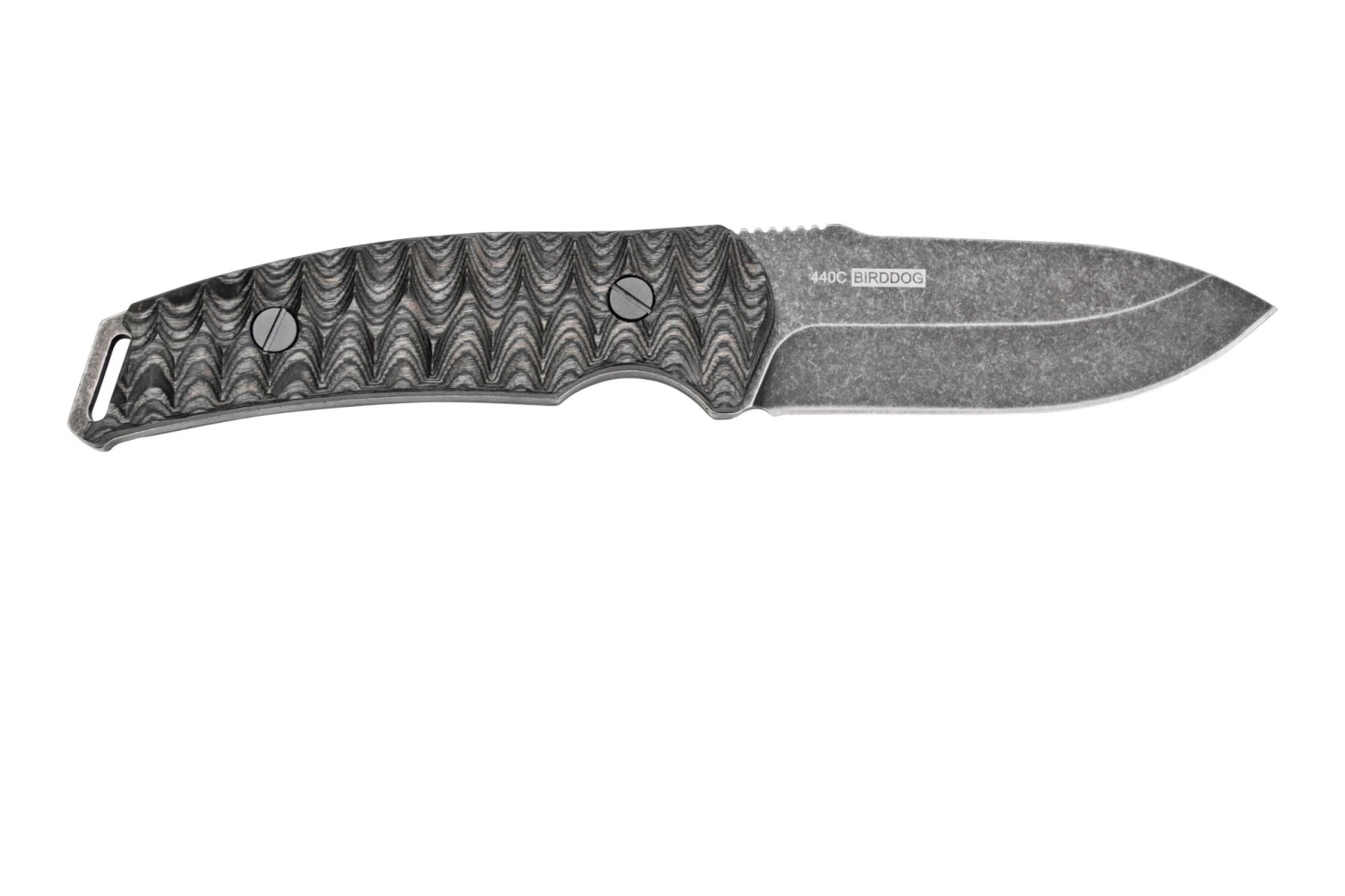 Willumsen Birddog BD21DSW Dark Stonewashed, Cuchillo Bushcraft - Imagen 2