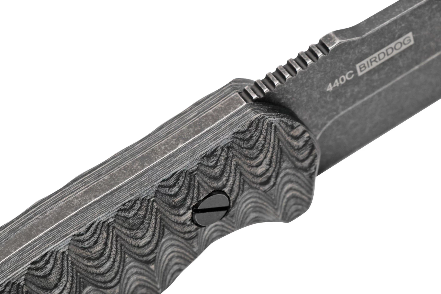 Willumsen Birddog BD21DSW Dark Stonewashed, Cuchillo Bushcraft - Imagen 5