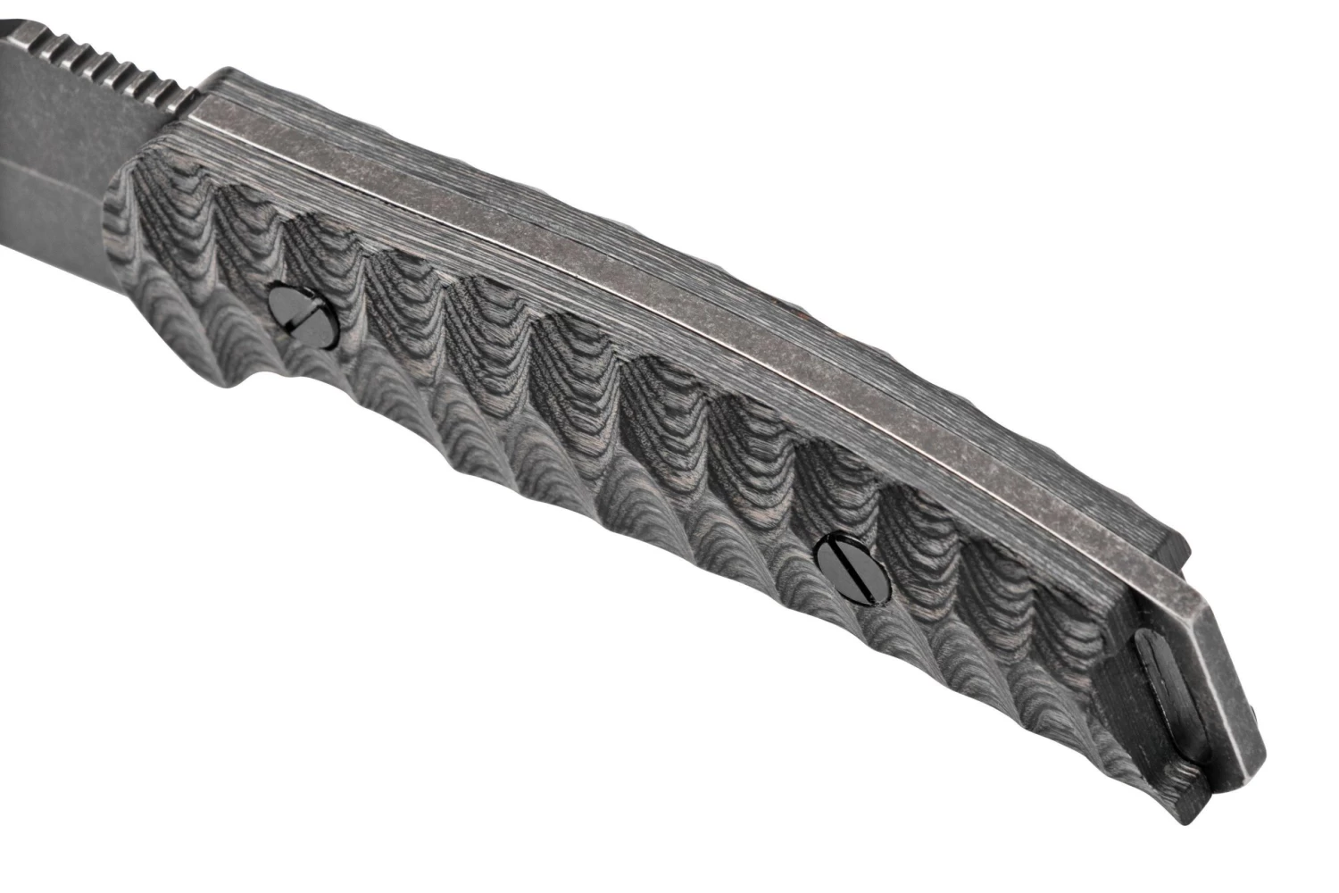 Willumsen Birddog BD21DSW Dark Stonewashed, Cuchillo Bushcraft - Imagen 6