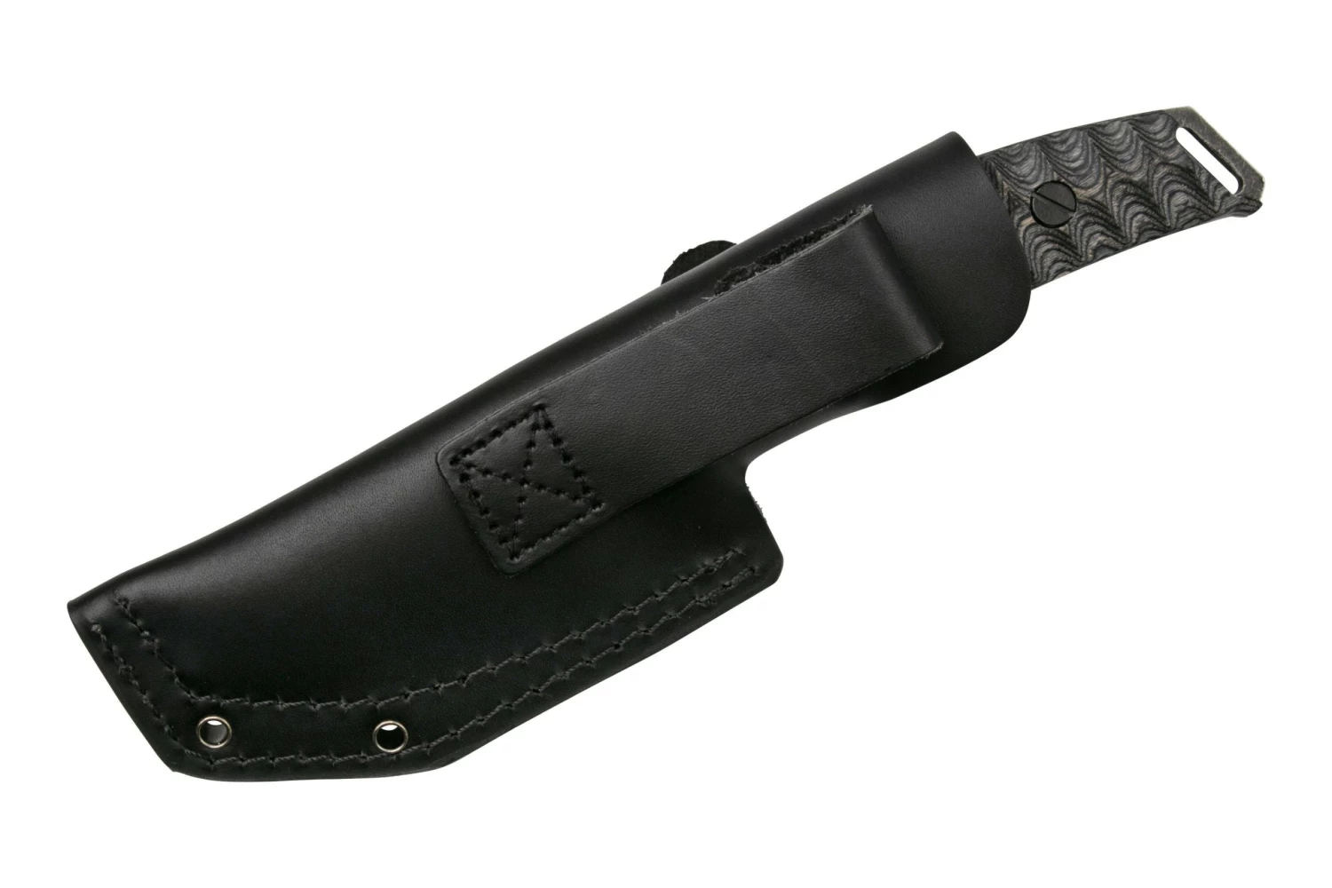 Willumsen Birddog BD21DSW Dark Stonewashed, Cuchillo Bushcraft - Imagen 8