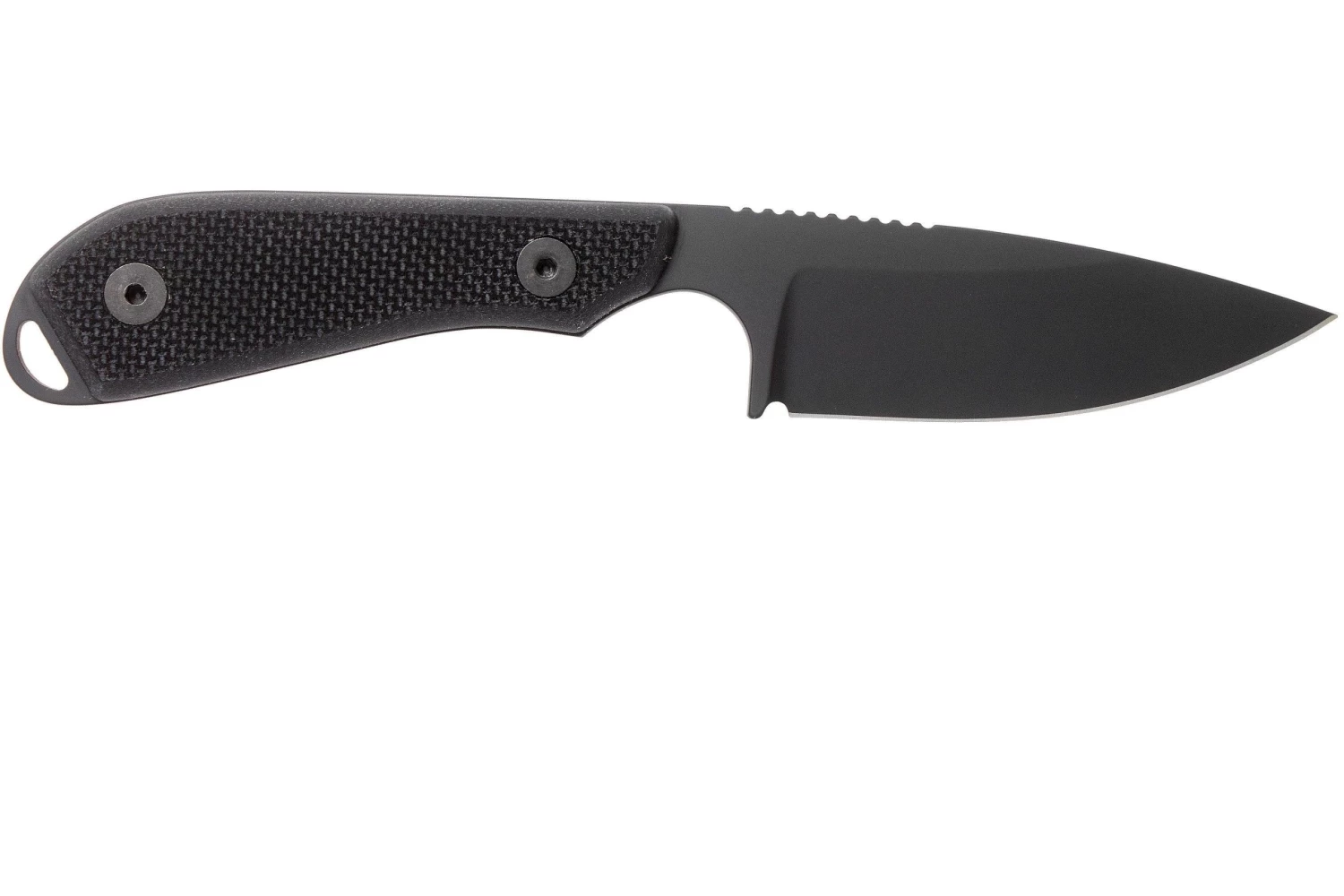 White River Knives M1 Backpacker Pro Black G10, Black Ionbond Cuchillo Fijo, Funda Kydex - Imagen 2