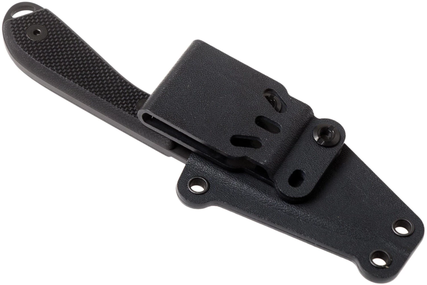 White River Knives M1 Backpacker Pro Black G10, Black Ionbond Cuchillo Fijo, Funda Kydex - Imagen 7