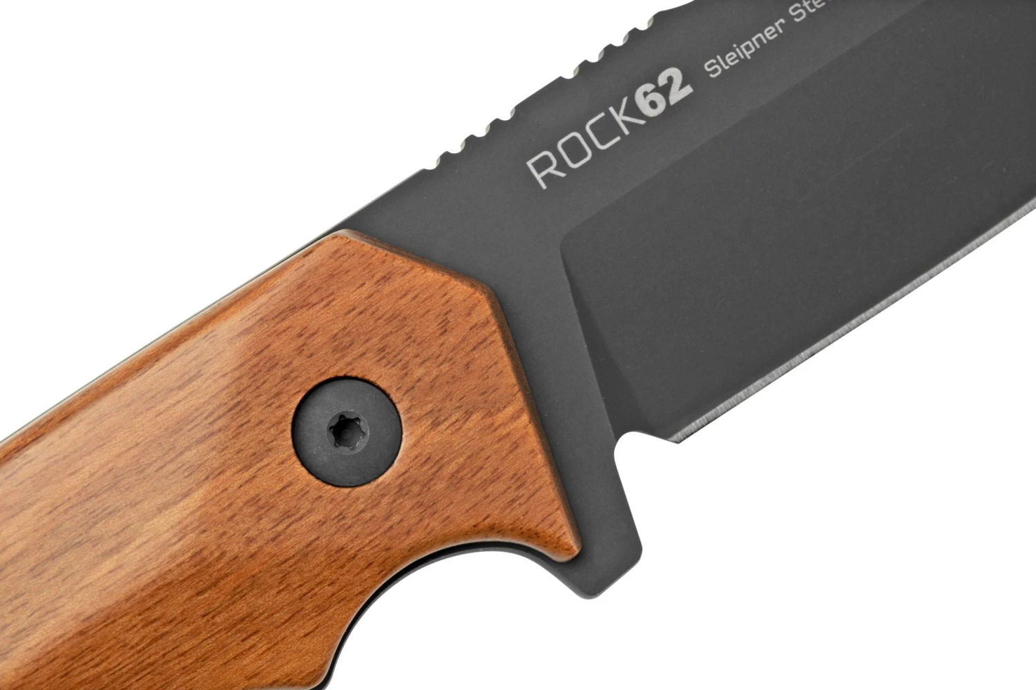 WOOX Rock 62 BUKNF00101 Walnut Plain, Cuchillo Fijo - Imagen 5
